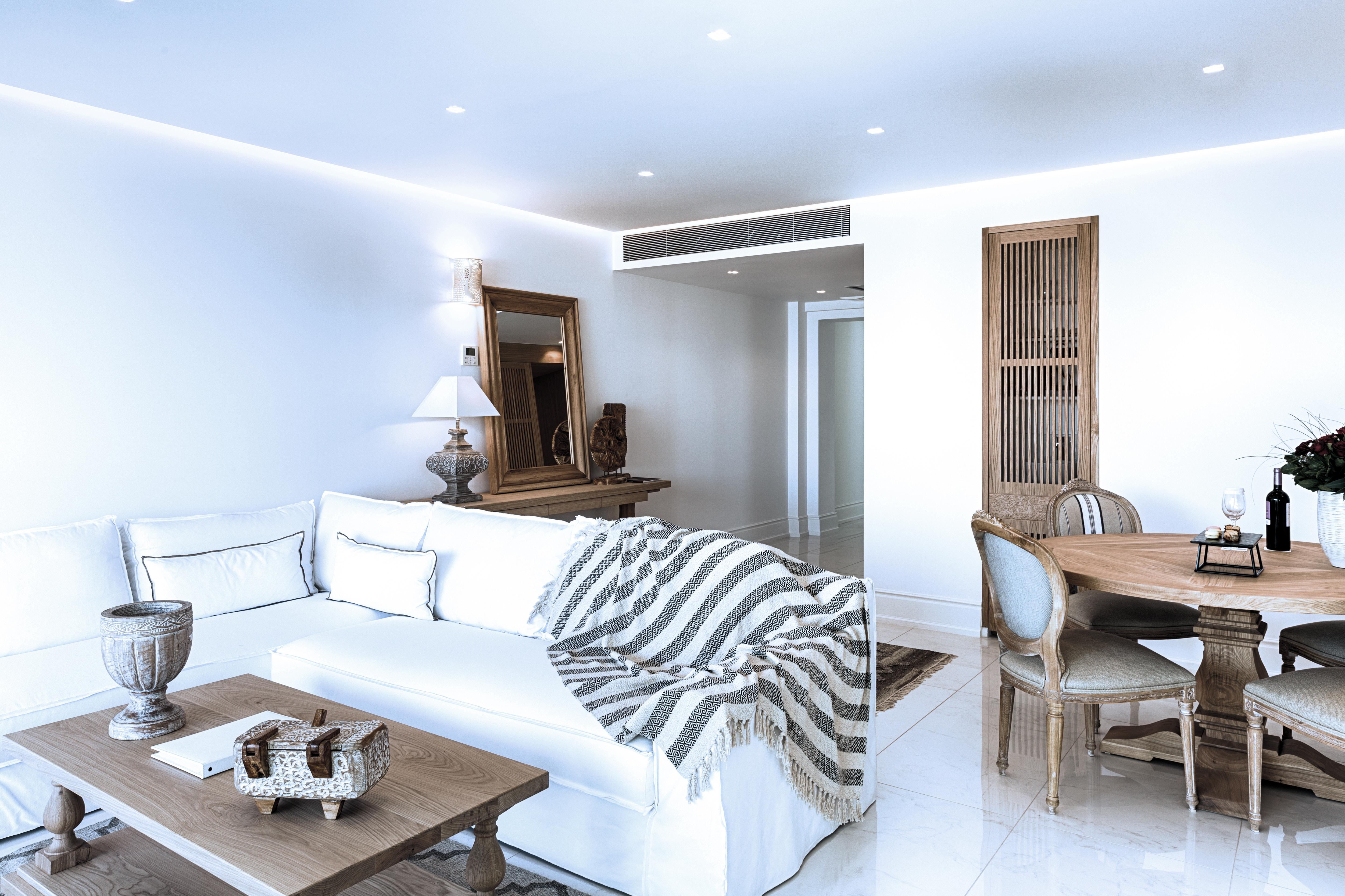 Abaton Island Resort & Spa Hersonissos  Ngoại thất bức ảnh A living room